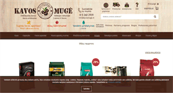 Desktop Screenshot of kavosmuge.lt